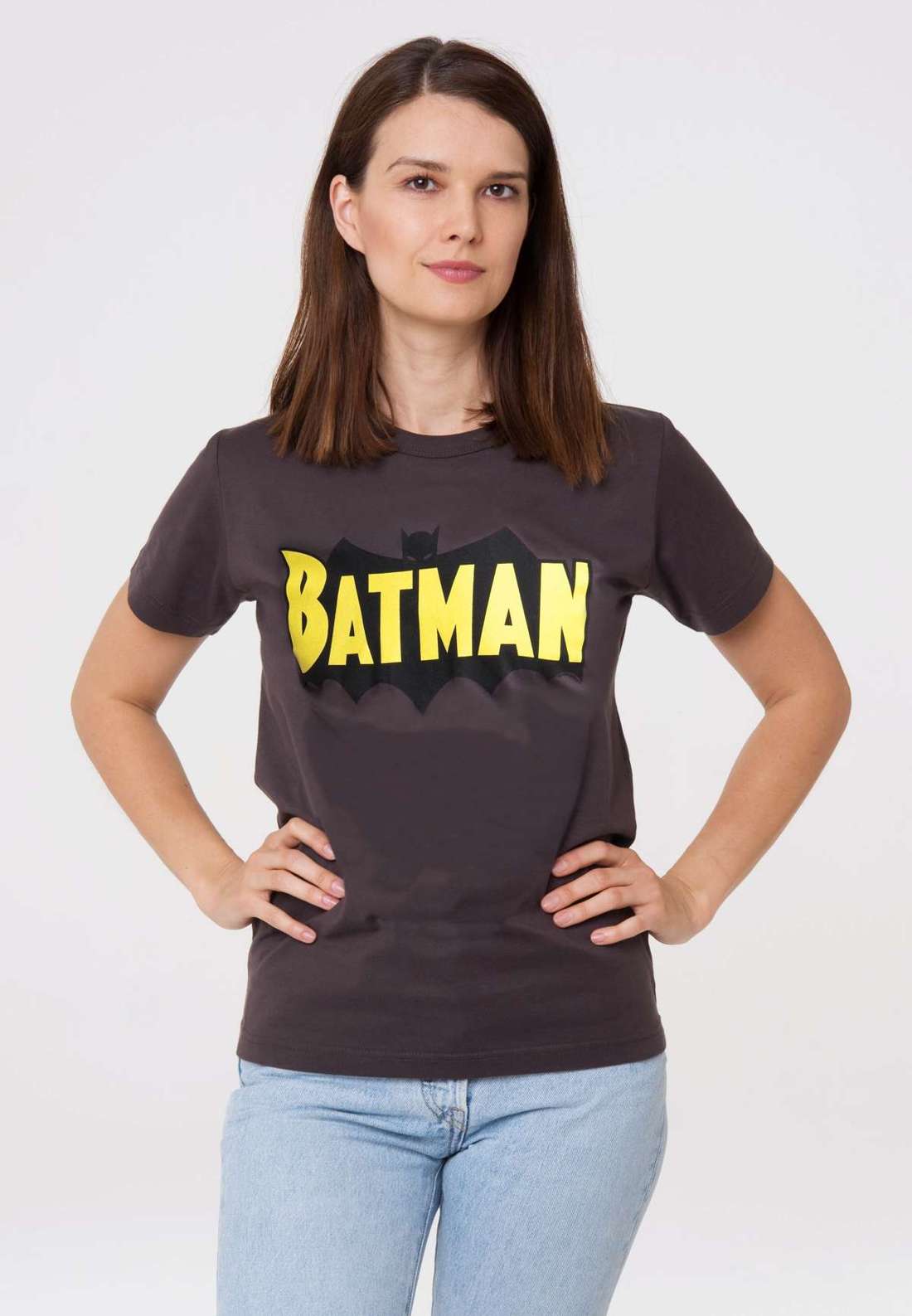 Футболка с модным принтом супергероя Batman Wings