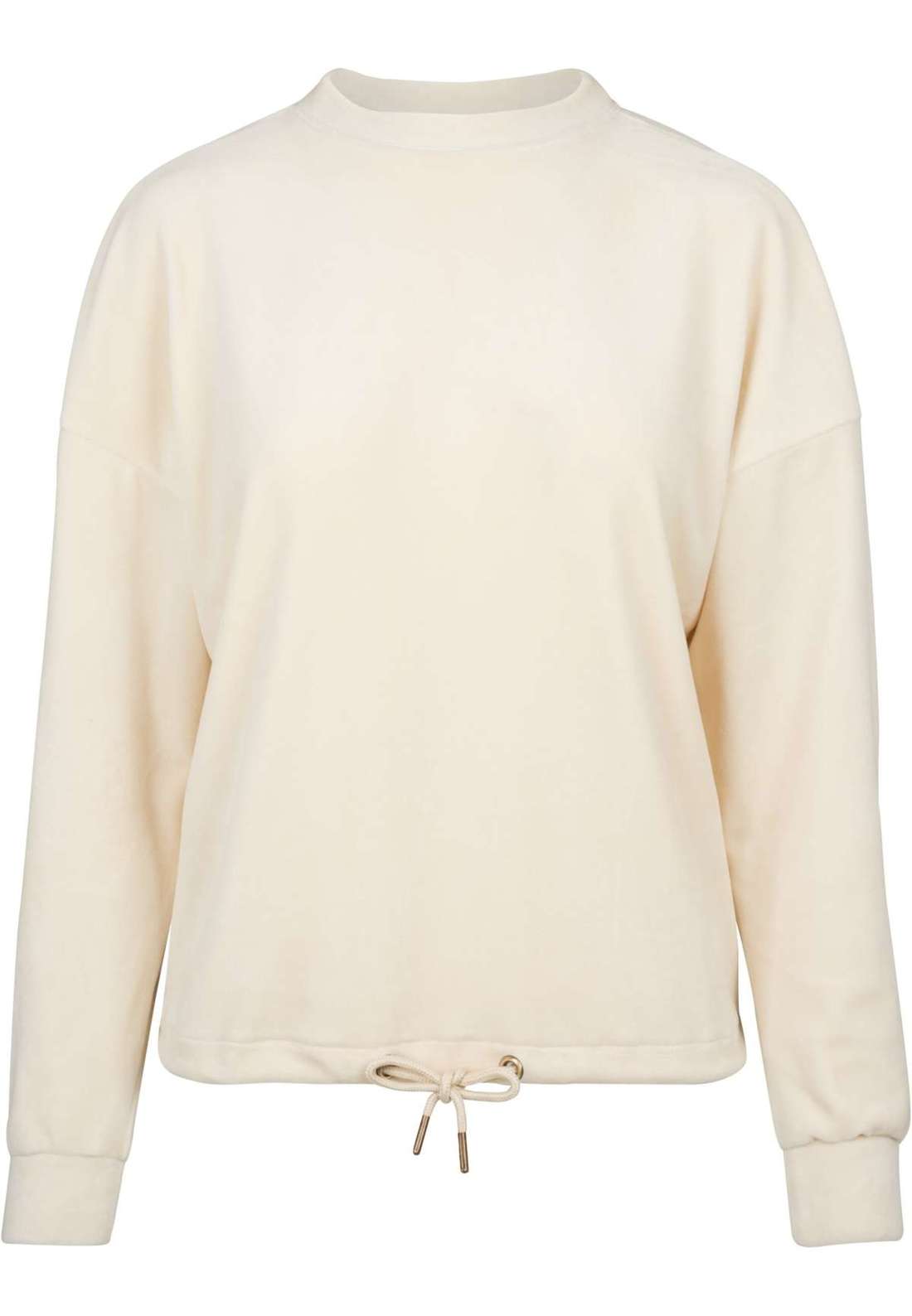 толстовка Urban Classics Damen Ladies Oversized Velvet Crew