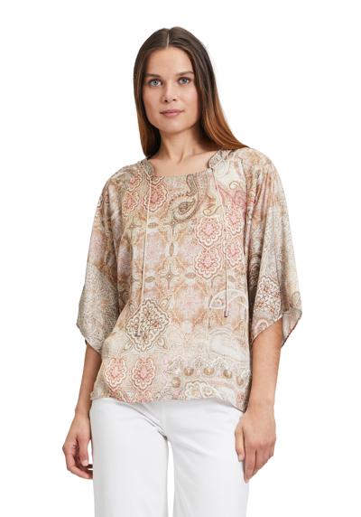 Блузка без шнуровки Casual-Bluse mit Muster