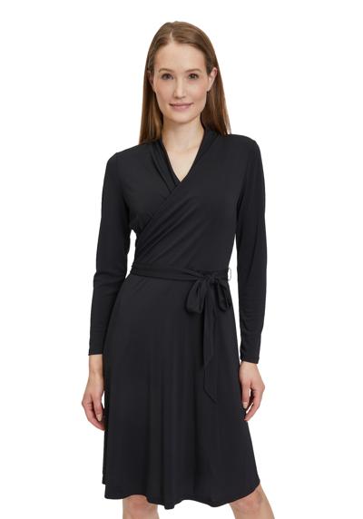 Платье из джерси Jerseykleid mit Gürtel