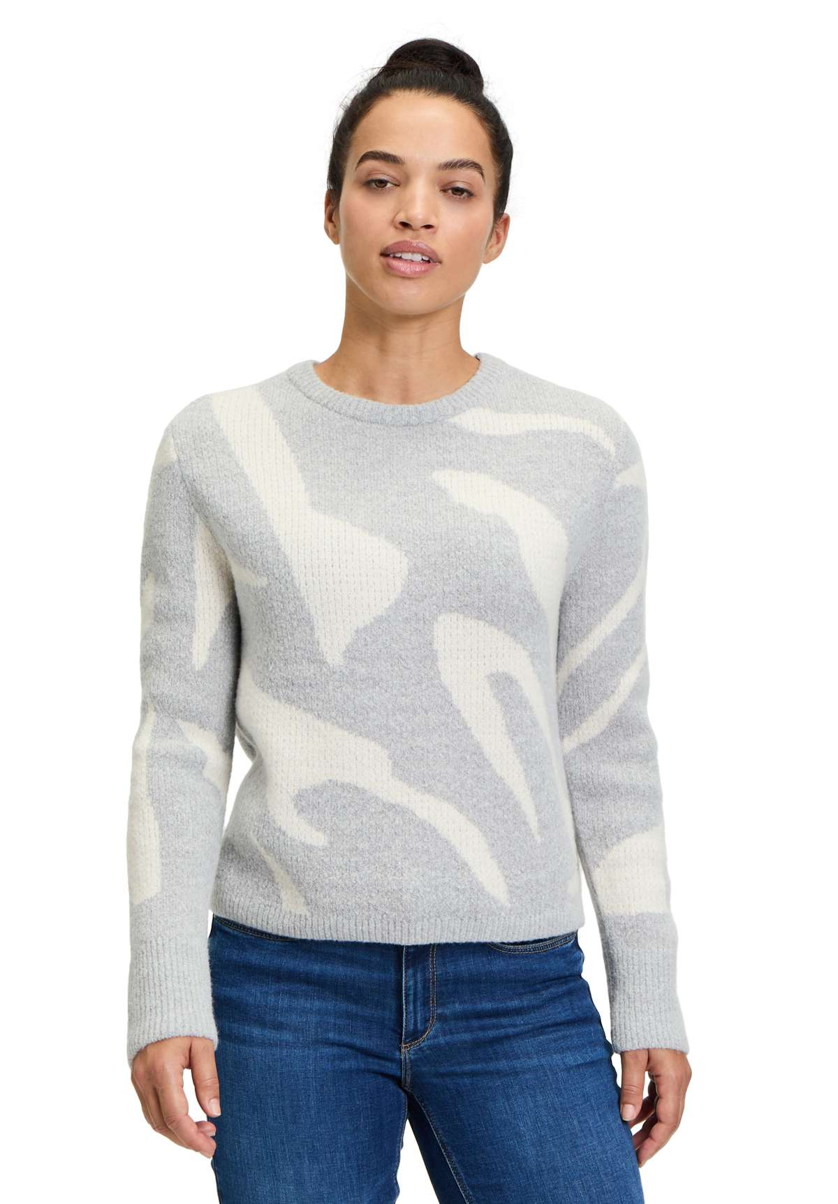 Вязаный свитер Betty & Co Strickpullover mit Jacquard