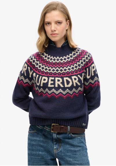 Вязаный свитер FAIRISLE BRANDED JUMPER