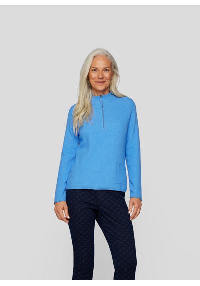Вязаный свитер Sportiver Pullover mit praktischem Reißverschluss