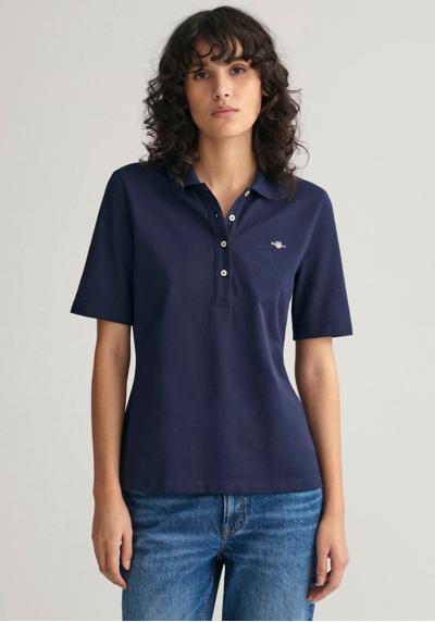 Рубашка-поло с графической вышивкой логотипа на груди