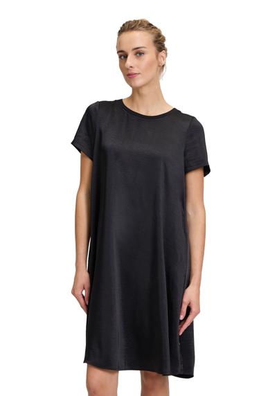 Летнее платье Basic-Kleid mit Rippbündchen