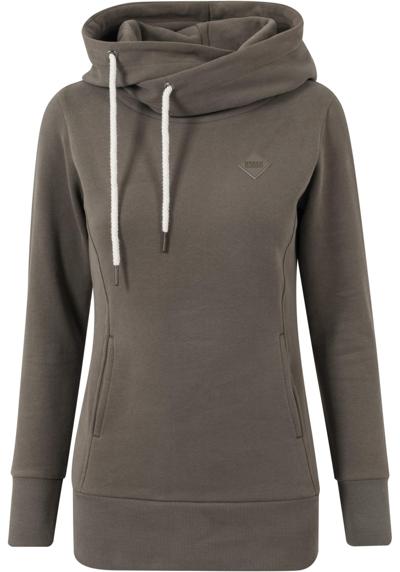 Толстовка с капюшоном Urban Classics Damen Ladies Long Logopatch Hoody