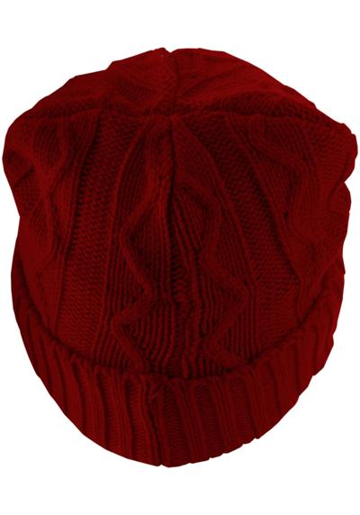 шапочки Unisex Beanie Cable Flap