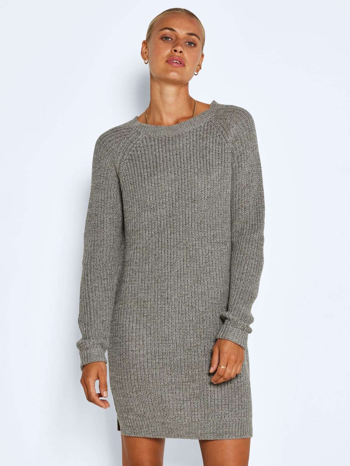 Трикотажное платье NMSIESTA L/S O-NECK KNIT DRESS NOOS