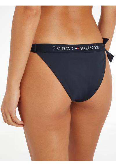 Плавки бикини с надписью-логотипом Tommy Hilfiger »TH SIDE TIE CHEEKY BIKINI«