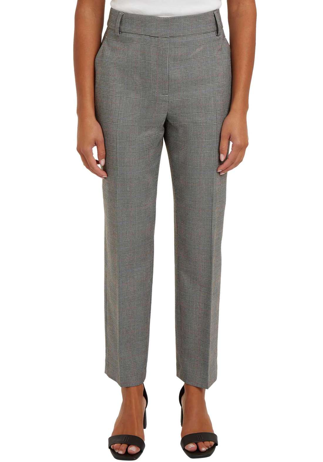 Тканые брюки POW CHECK SLIM STRAIGHT PANT