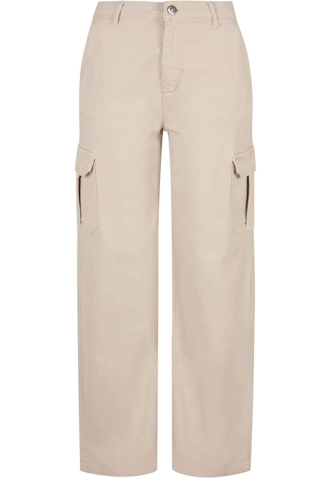 Тканевые брюки Urban Classics Damen Ladies High Waist Straight Cargo Pants