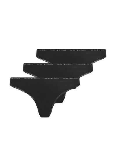 танга 3 PACK LACE THONG