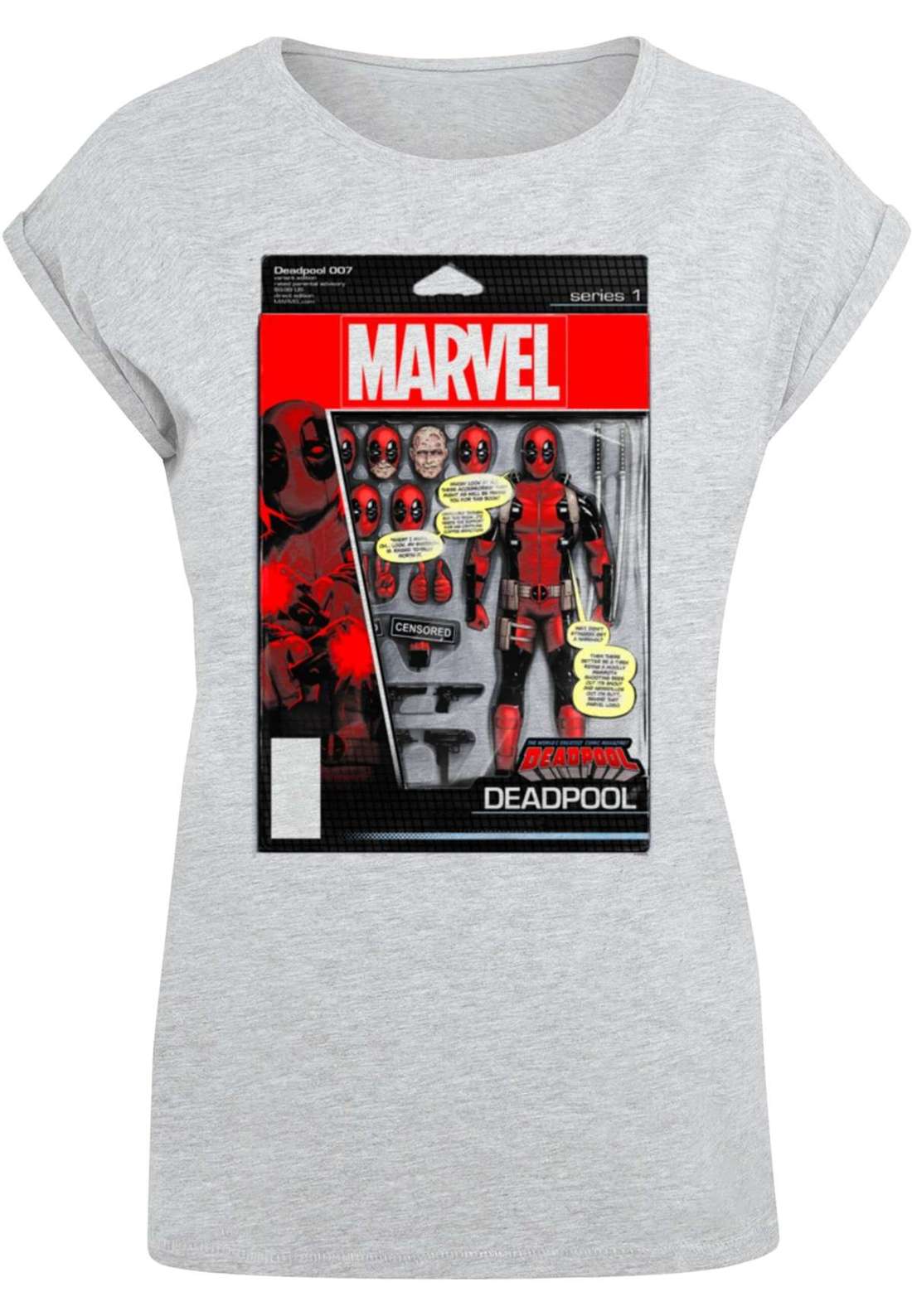 футболка Damen Ladies Deadpool - Action Figure T-Shirt