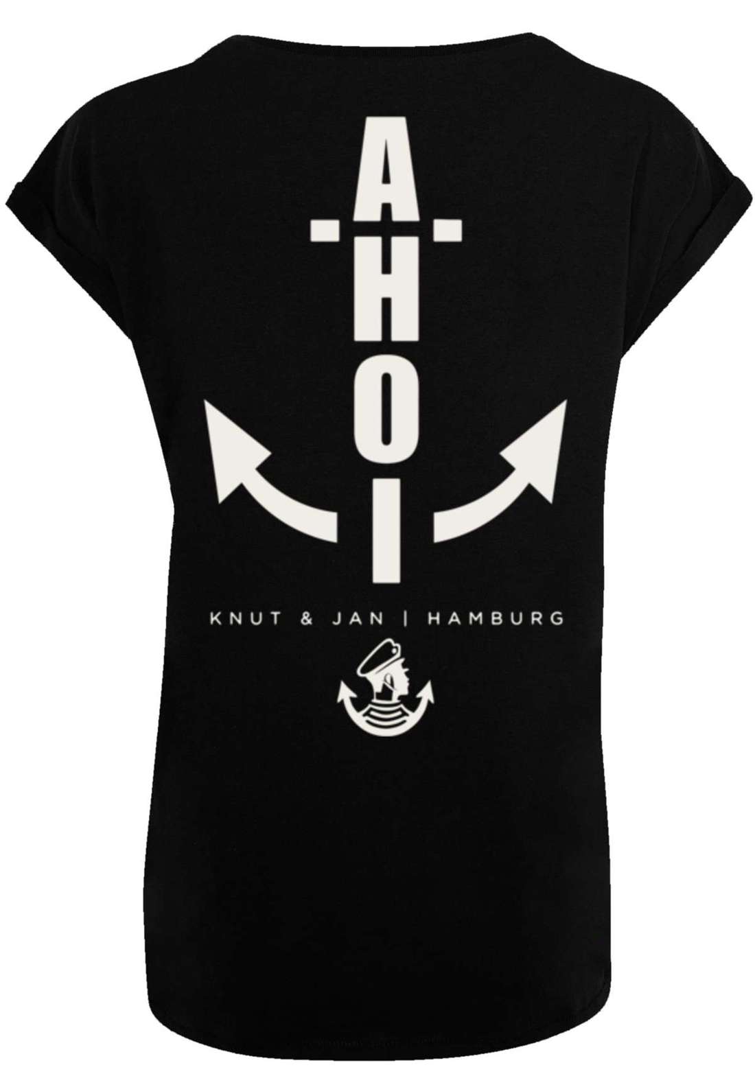 футболка PLUS SIZE Ahoi Anker Knut & Jan Hamburg
