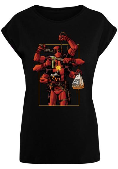 футболка Damen Ladies Deadpool - Six Ways To T-Shirt