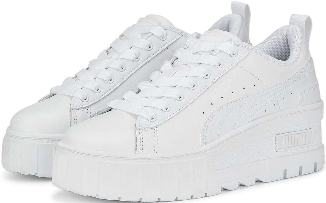 Кроссовки на модной подошве на платформе. MAYZE WEDGE WNS