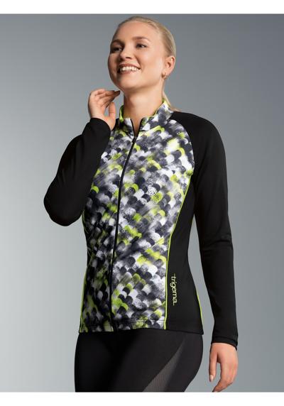 Тренировочная куртка TRIGEMA Fahrradjacke mit praktischer Rückentasche