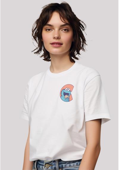 футболка Sesamstraße Cookie Monster "C"