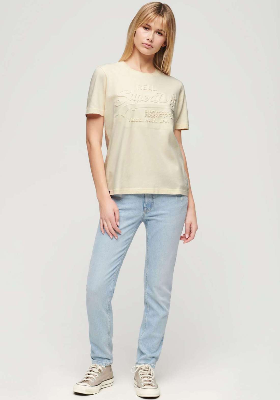 Рубашка с коротким рукавом EMBOSSED VL RELAXED T SHIRT