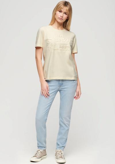 Рубашка с коротким рукавом EMBOSSED VL RELAXED T SHIRT