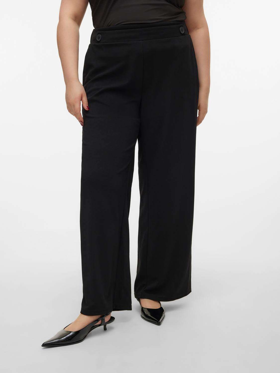 Костюмные брюки VMCLIVA HW WIDE PANT CUR NOOS