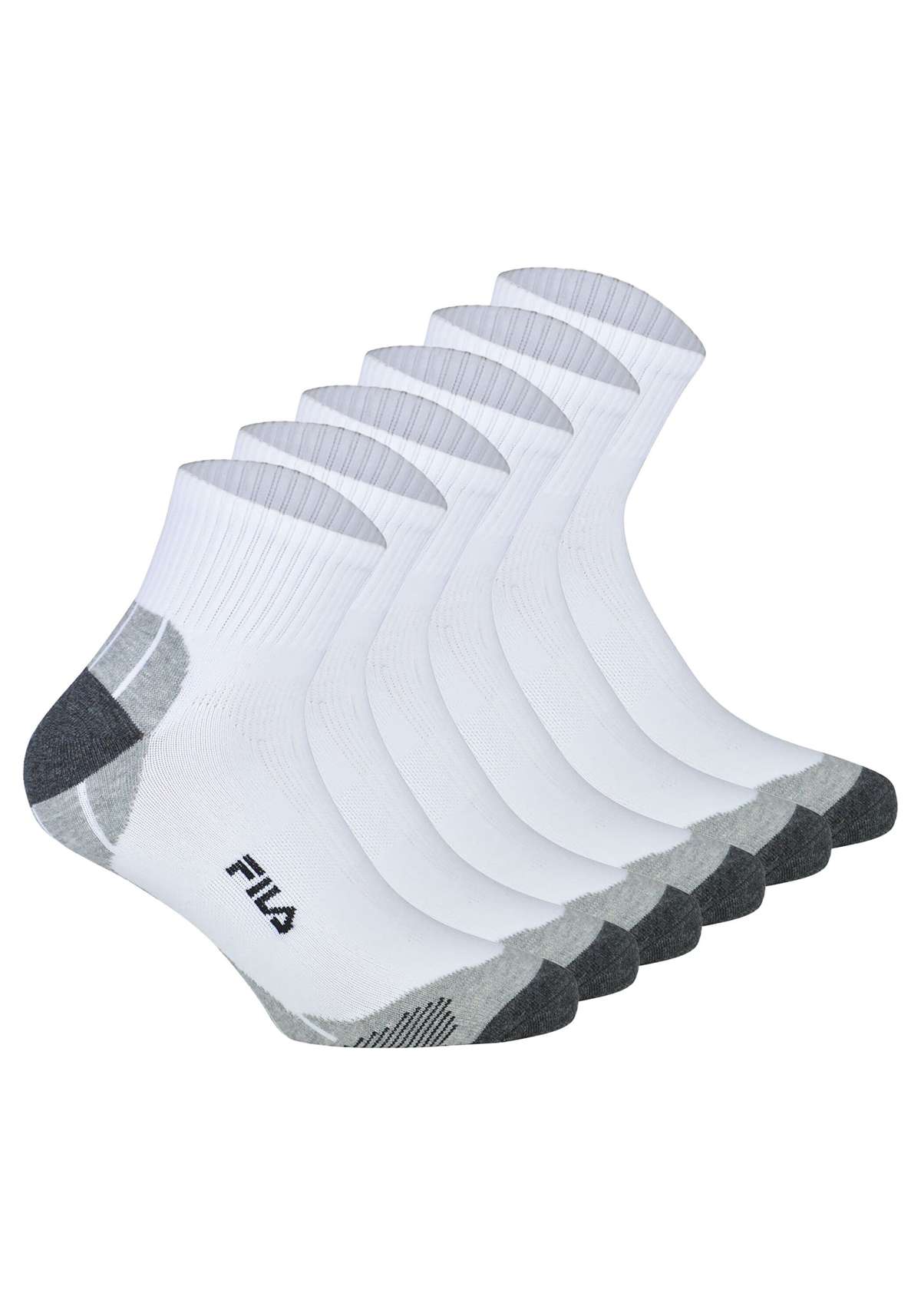 Короткие носки Socken FILA QUARTER UNISEX SOCKS MULTISPORT 3P 6er Pack