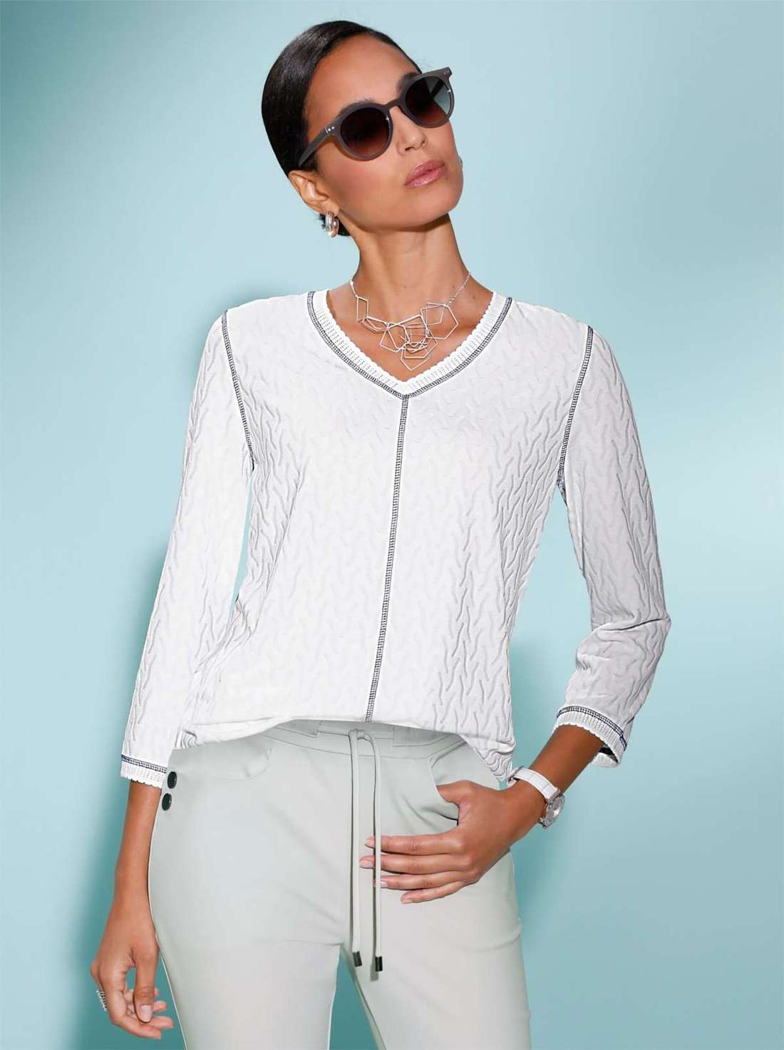 рубашка с рукавом 3/4 Shirt