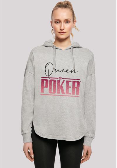 Толстовка с капюшоном Queen of Poker