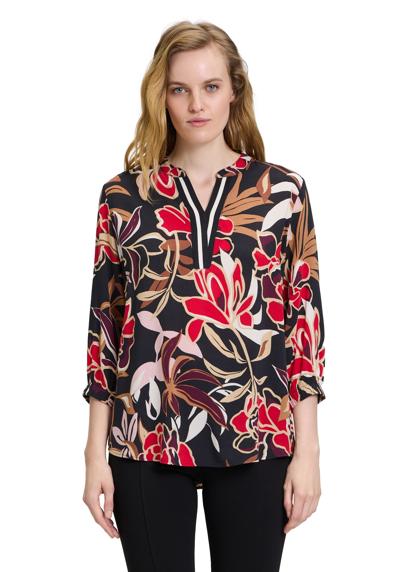 Длинная блузка Longbluse mit Stehkragen