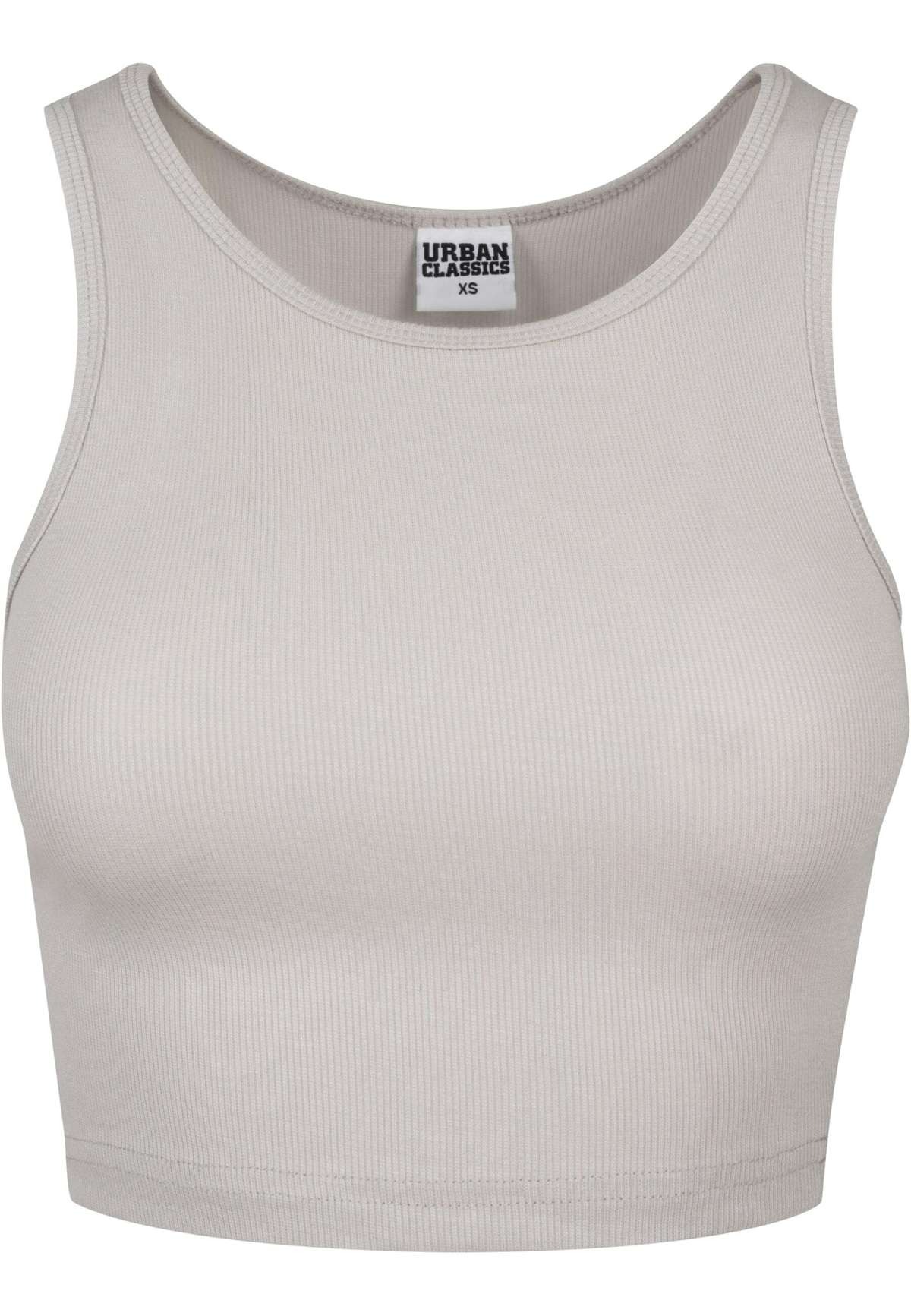 Мышечная рубашка »Urban Classics Damen Ladies Rib Cropped Top«