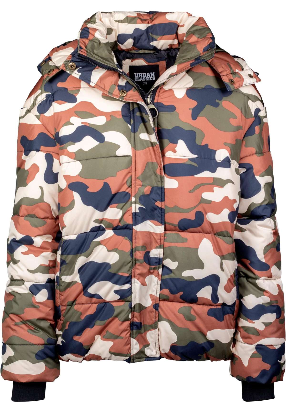 Зимняя куртка »Urban Classics Damen Ladies Boyfriend Camo Puffer Jacket«