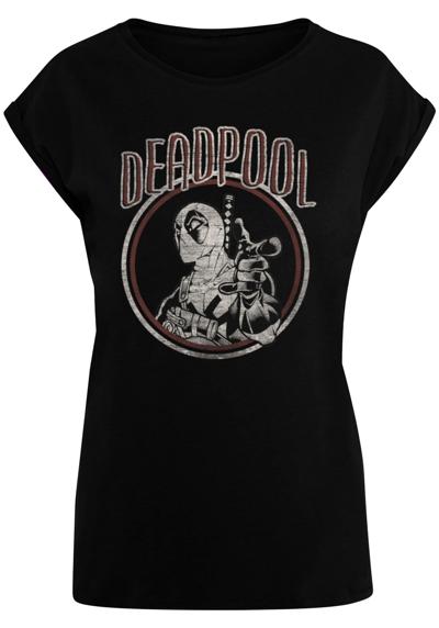 футболка Damen Ladies Deadpool - Vintage Circle T-Shirt