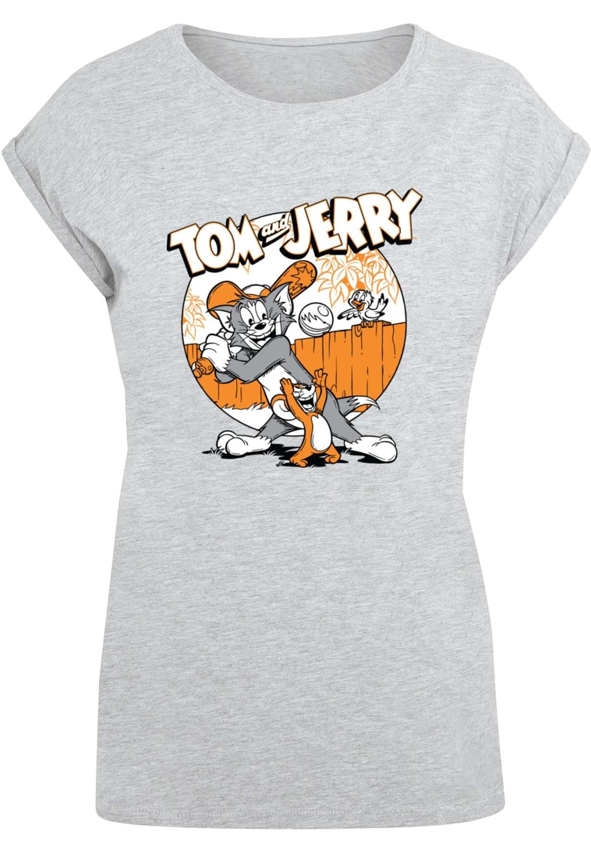 футболка Damen Ladies Tom and Jerry - Baseball T-Shirt