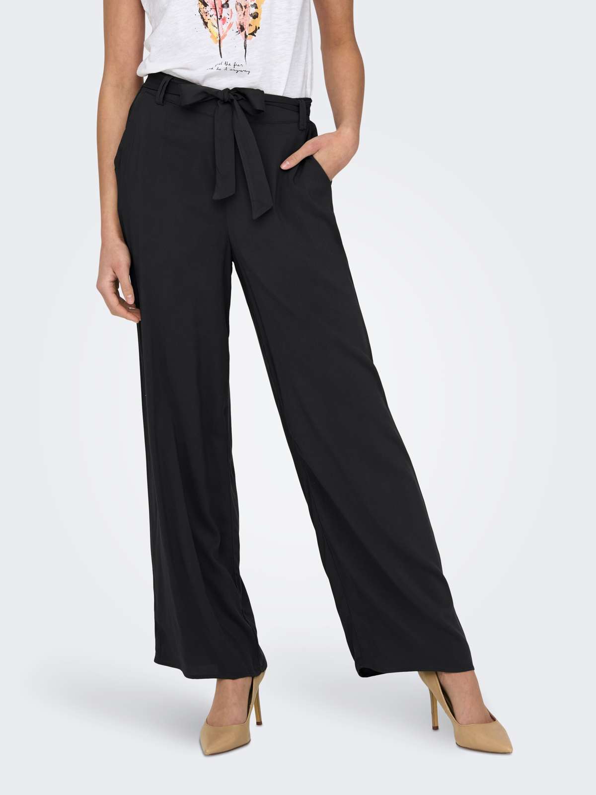 брюки палаццо ONLNOVA LIFE PALAZZO PANT SOLID PTM