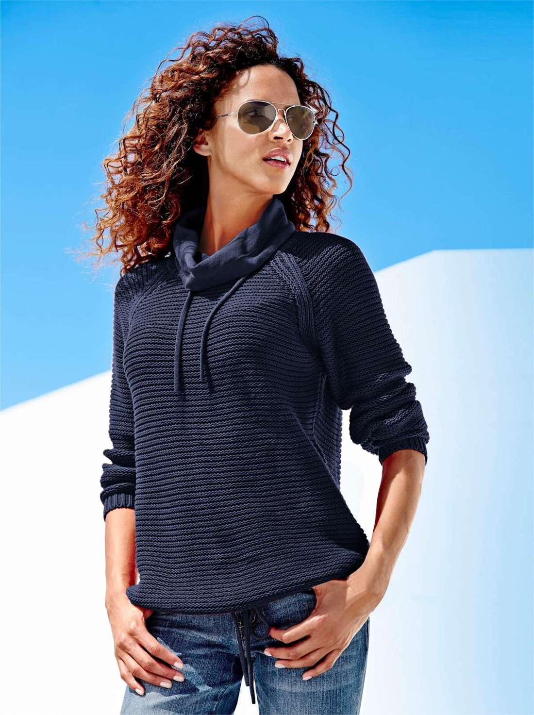 Свитер с высоким воротником Pullover