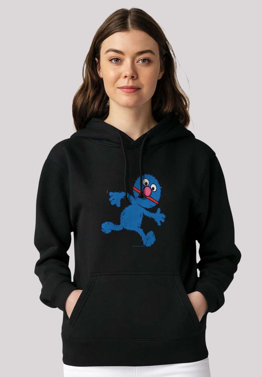 Толстовка с капюшоном Sesamstraße Grobie Running