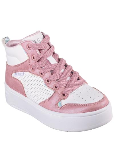 Кроссовки контрастного вида COURT HIGH-SHINE KICKS