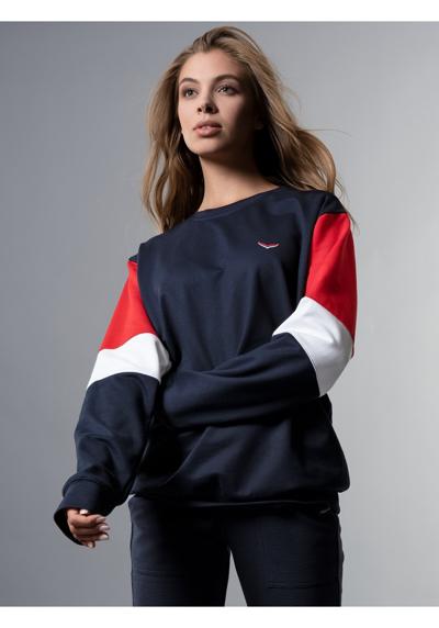 толстовка TRIGEMA Sweatshirt mit kontrastfarbigen Elementen