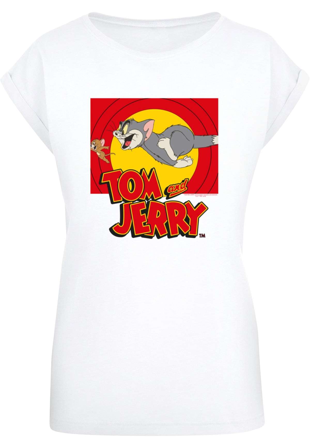 футболка »Damen Ladies Tom and Jerry - Chase Scene T-Shirt«