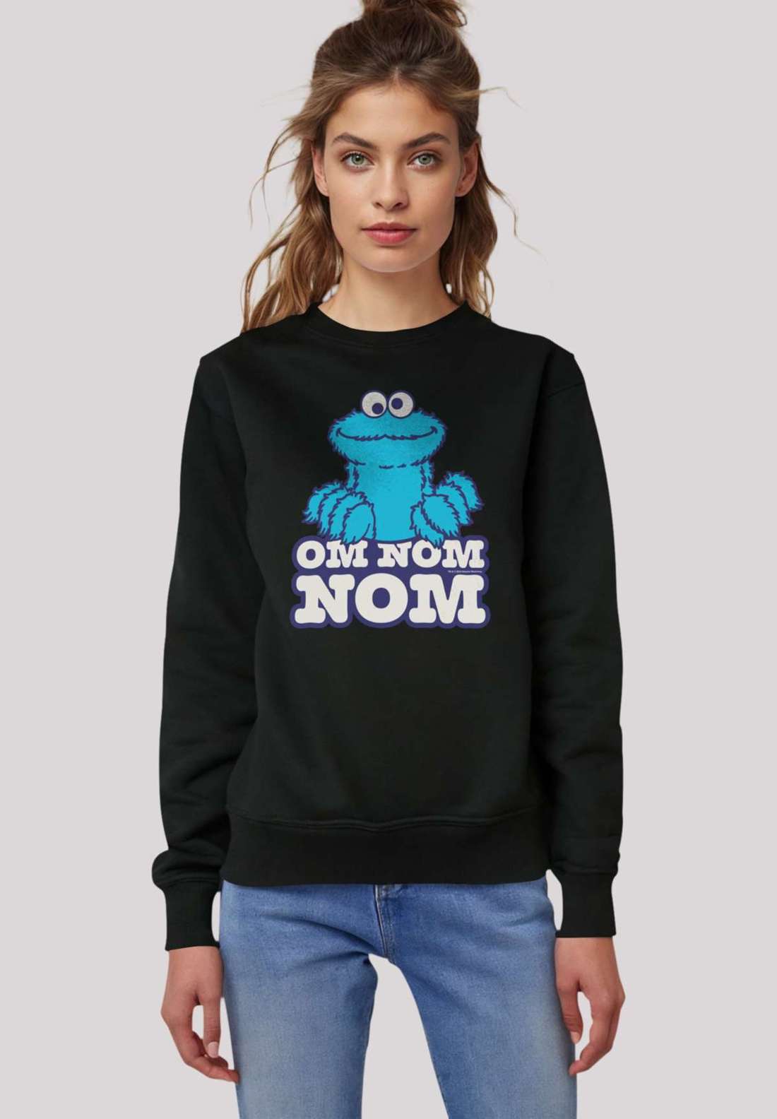 толстовка Sesamstraße Cookie Monster Nom Nom