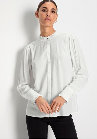 Блузка с рюшами и складками на плечах - НОВАЯ КОЛЛЕКЦИЯ