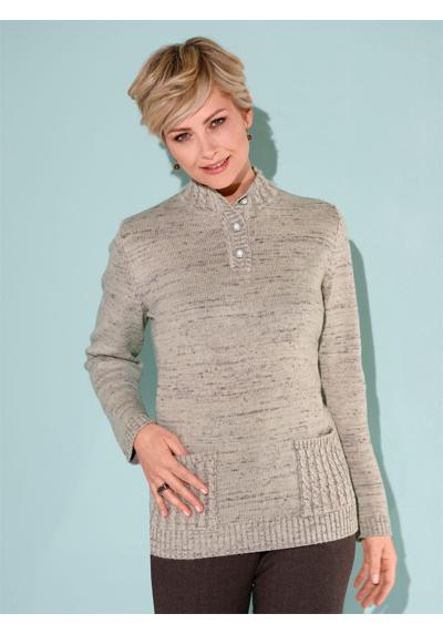 Свитер с воротником-стойкой Pullover