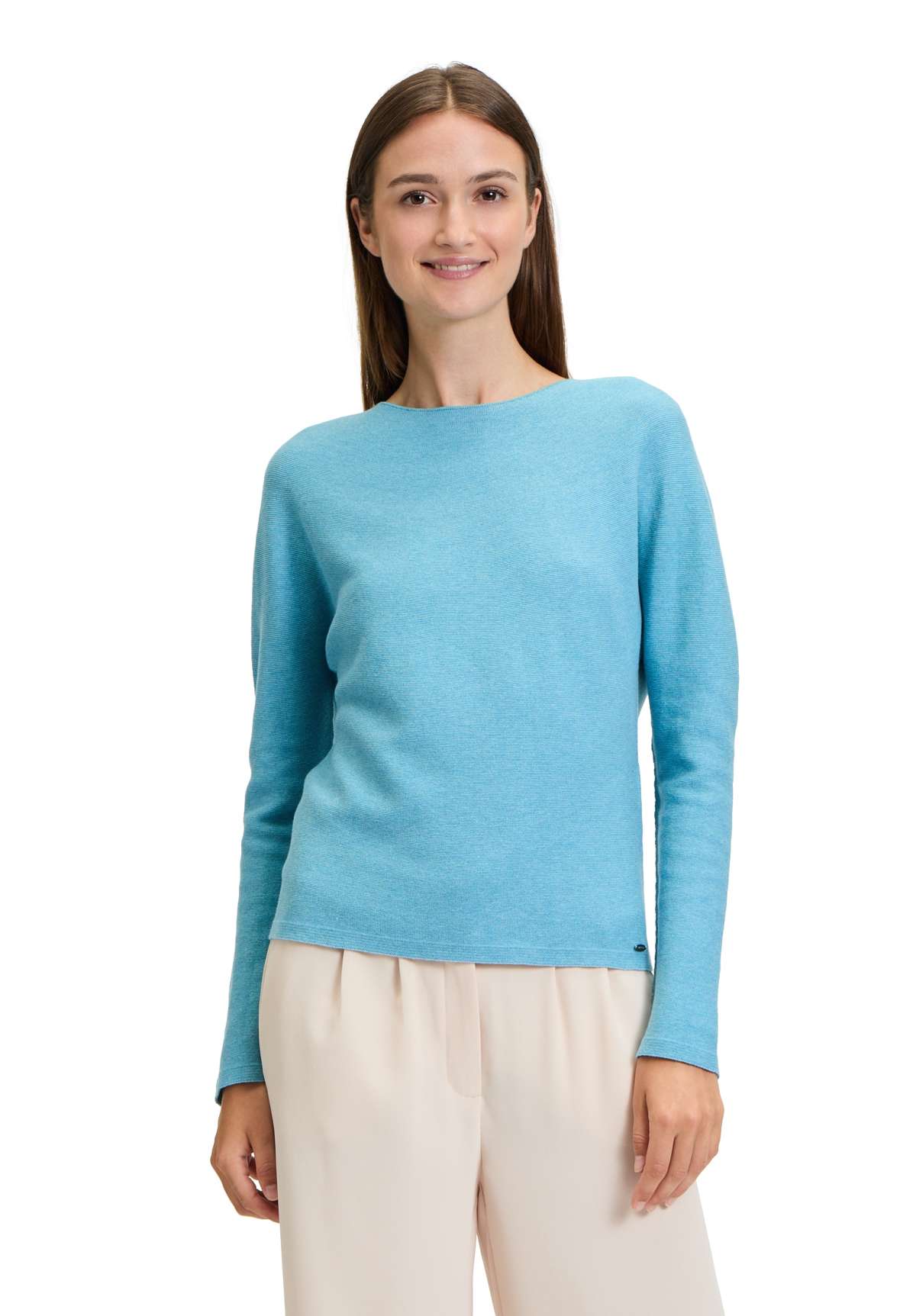 Вязаный свитер Betty & Co Strickpullover mit Strickdetails