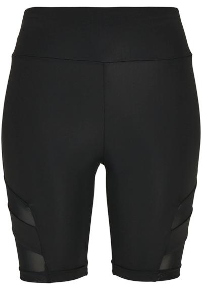 Тканевые брюки »Urban Classics Damen Ladies High Waist Tech Mesh Cycle Shorts«