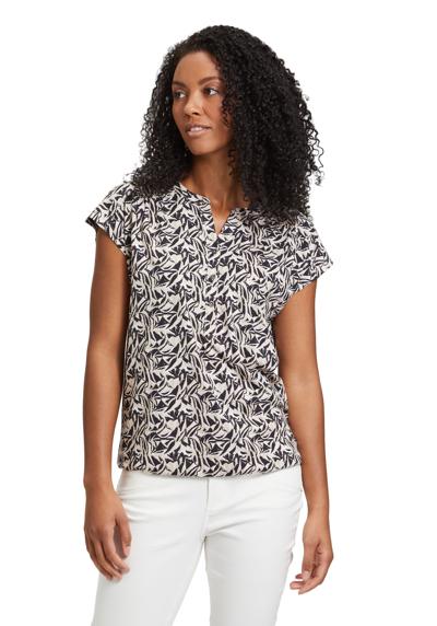 Рубашка с коротким рукавом Betty & Co Blusenshirt mit Knopfleiste