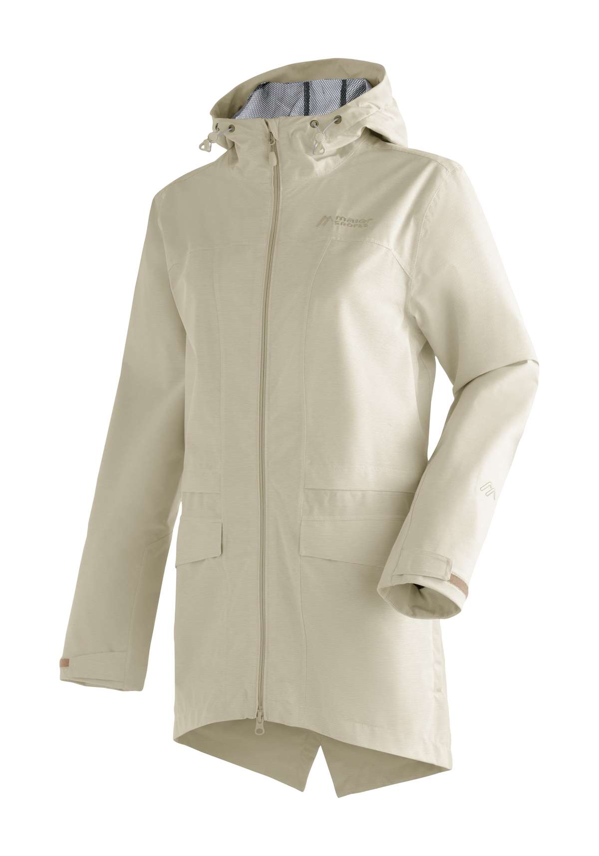 Уличная куртка, длинная женская походная куртка с капюшоном, водонепроницаемое пальто.