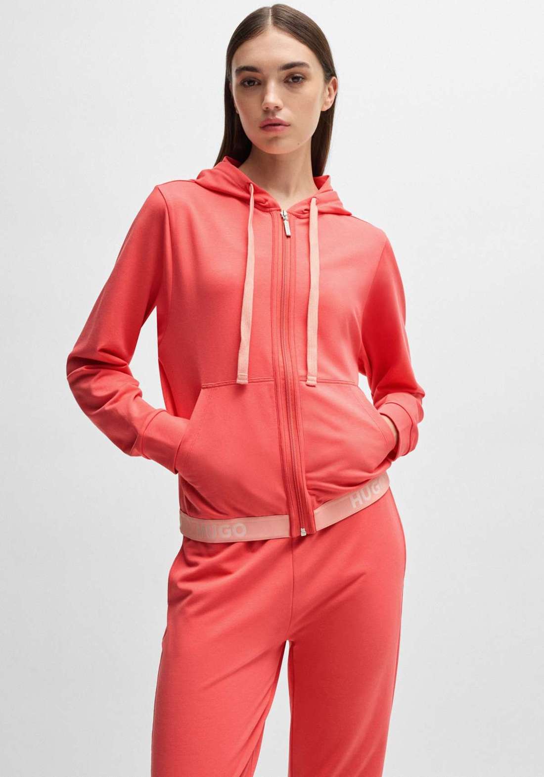 Толстовка с кулиской SPORTY LOGO_JACKET