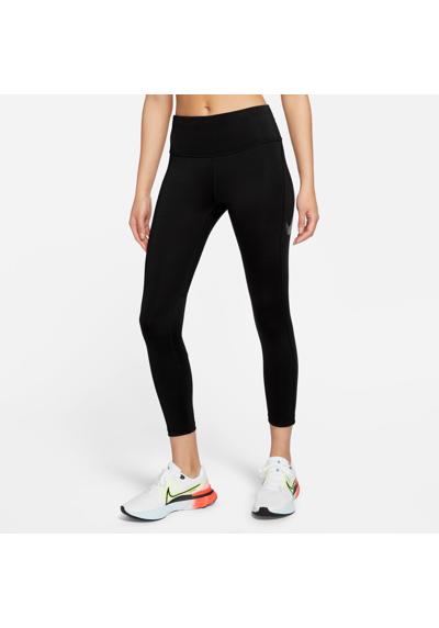 Брюки для бега FAST SWOOSH WOMEN`S MID-RISE / LEGGINGS