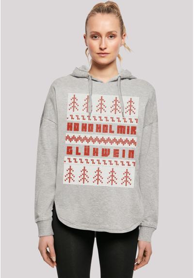 Толстовка с капюшоном Ho Ho Hol mir Glühwein Weihnachten