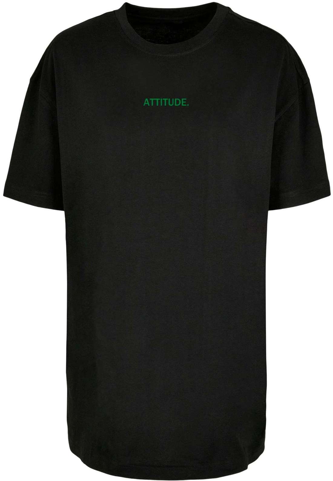 футболка Damen Ladies Attitude Oversized Boyfriend Tee
